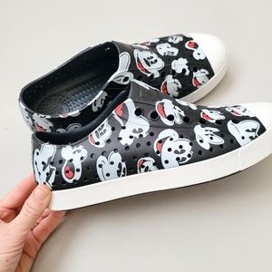 Native Disney Parks Unisex Mickey Mouse Slip on Shoes Size 8